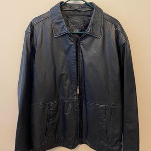 Knightsbridge Men's Genuine Leather Jacket Medium